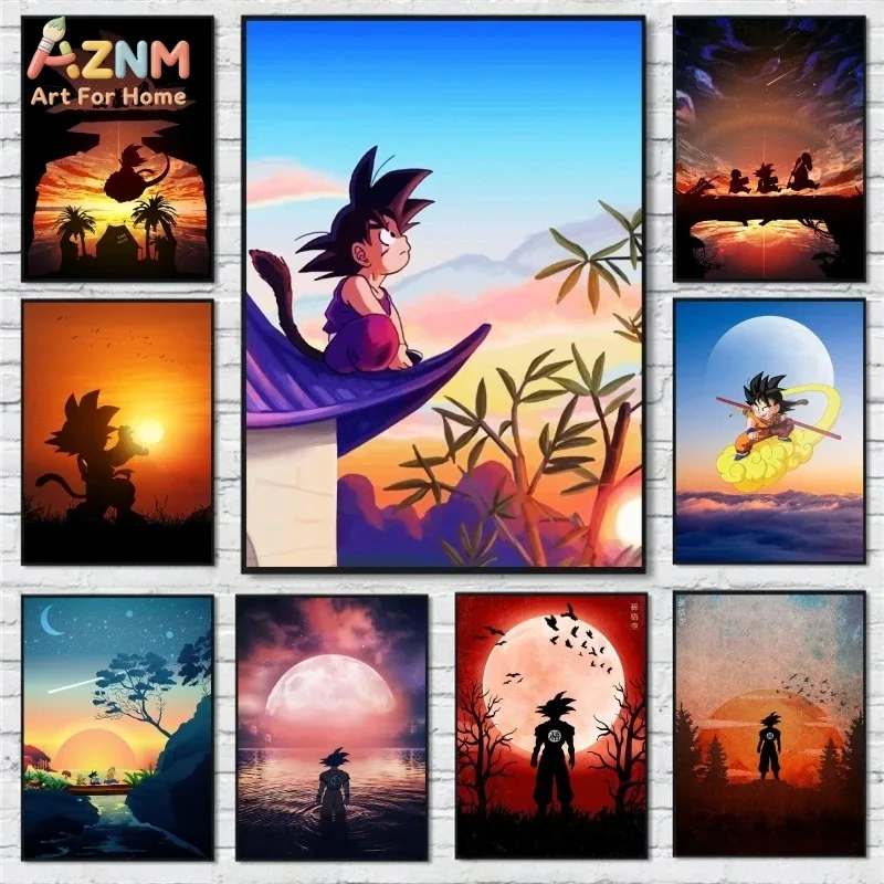 Resin Art Goku - AZNM Dragon Ball Kid Goku, sylwetka