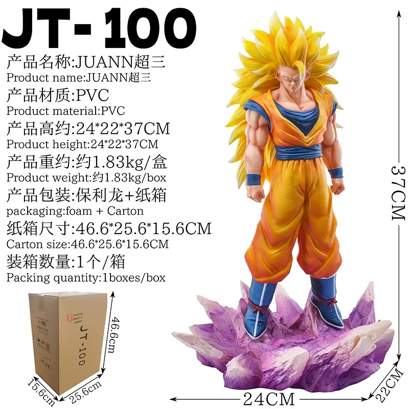 Resin Art Goku - Figurka z żywicy Goku Super Saiyan