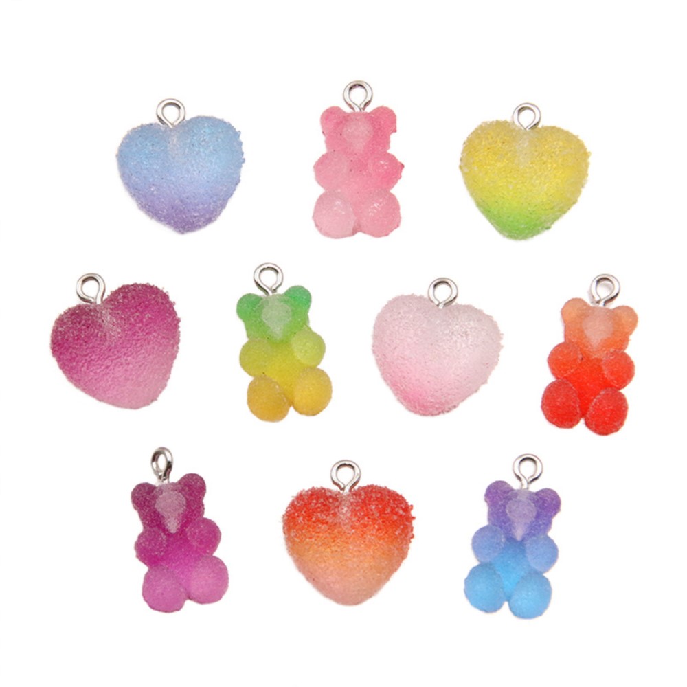 Resin Art Calligraphy - 20 sztuk gradientowy kolor cukierki żywica