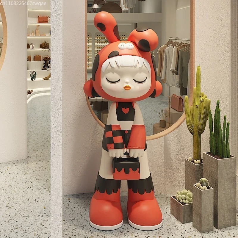 Figurka dziewczyny z kreskówki – Resin Art Home Decor recenzja i cena