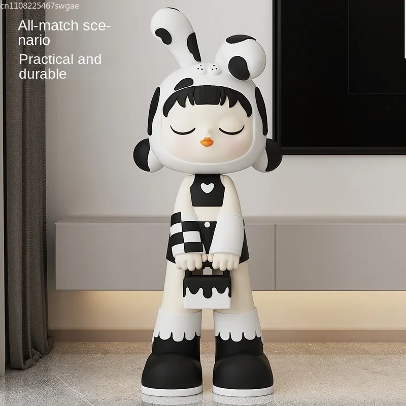 Figurka dziewczyny z kreskówki – Resin Art Home Decor recenzja i cena