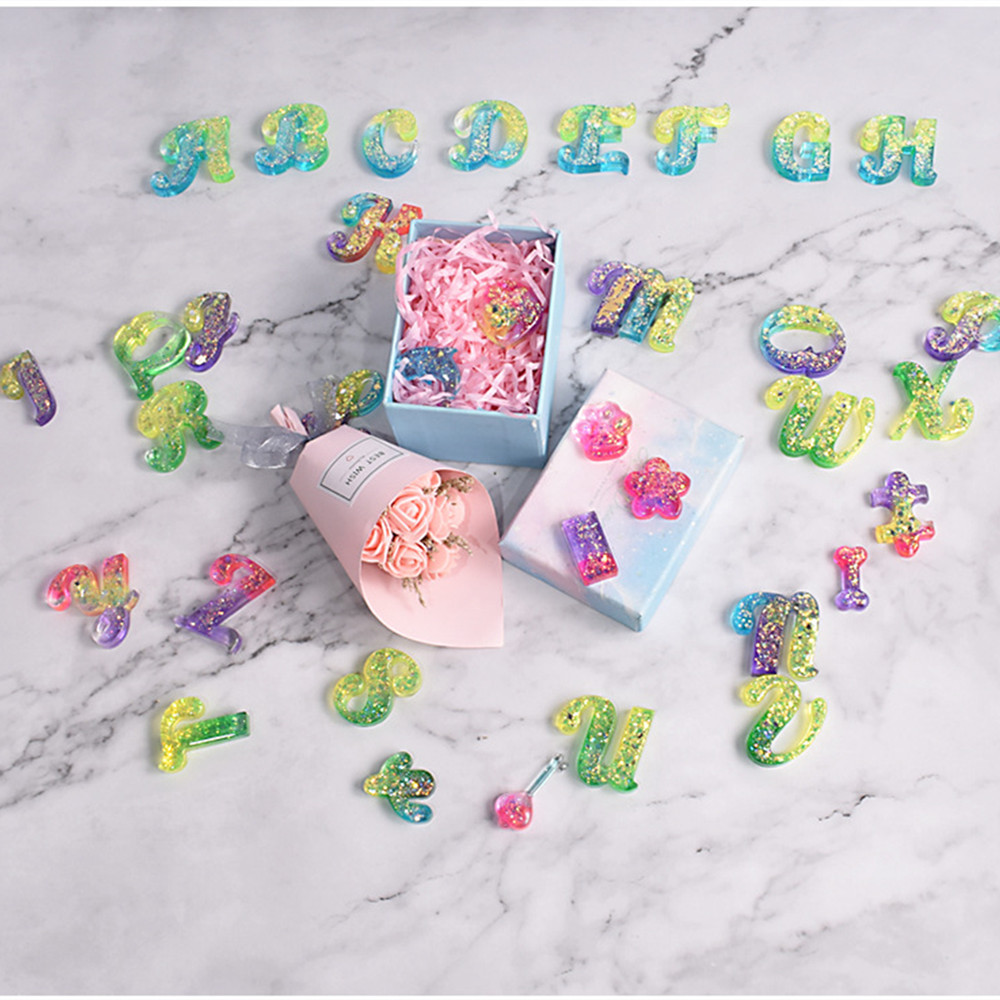 Alfabet żywica epoksydowa form – Resin Art Alphabet recenzja i cena