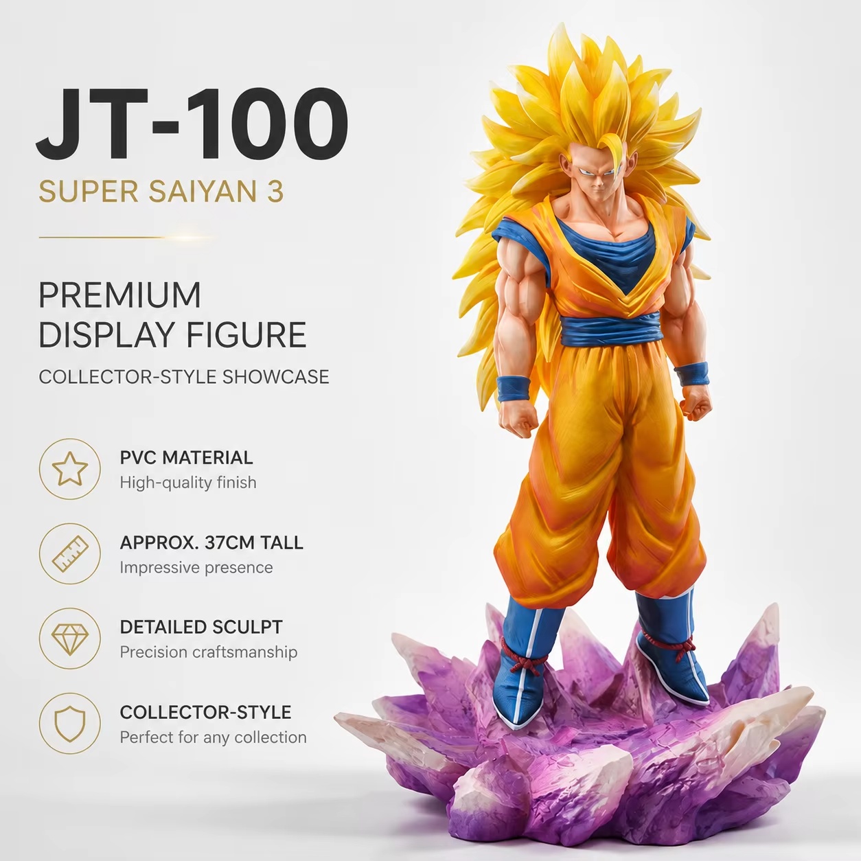 Figurka z żywicy Goku Super Sa – Resin Art Goku recenzja i cena