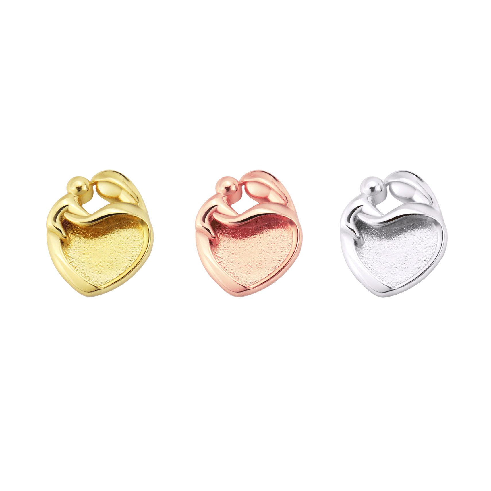 Oprawy w kształcie serca 9MM,  – Bezels Pendant Resin recenzja i cena