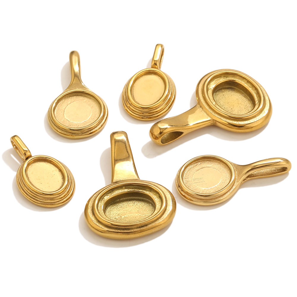 5 szt. Okrągłe/Owalne Bazy Zaw – Bezels Pendant Resin recenzja i cena