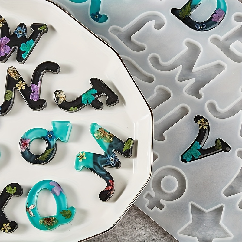 Forma do odlewania żywicy, sty – Resin Art Alphabet recenzja i cena