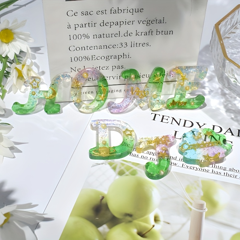 Forma do odlewania żywicy, sty – Resin Art Alphabet recenzja i cena