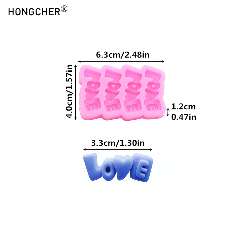 Formy silikonowe LOVE Letters  – Resin Art Alphabet recenzja i cena