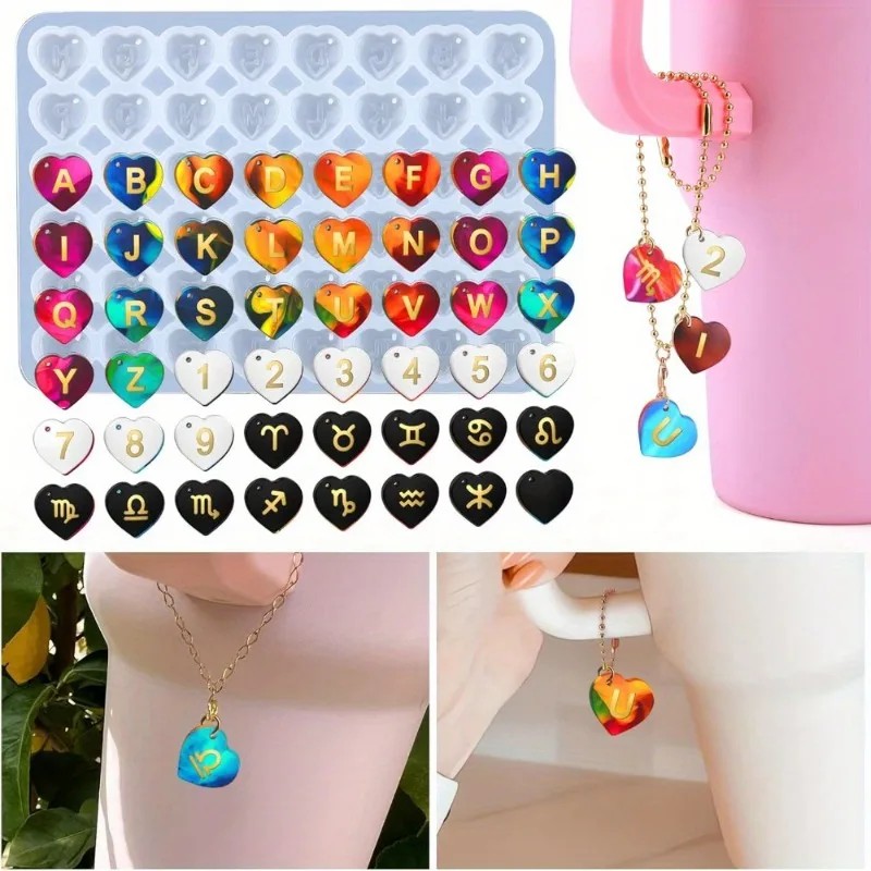 1 szt. Forma do żywicy epoksyd – Resin Art Alphabet recenzja i cena