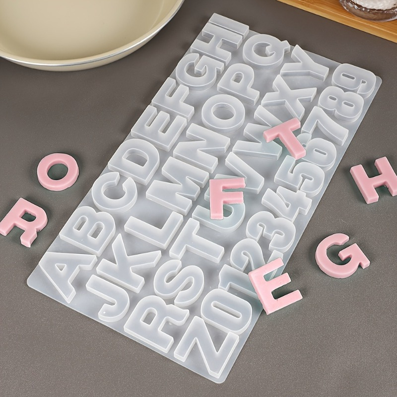 Forma silikonowa do zawieszek  – Resin Art Alphabet recenzja i cena