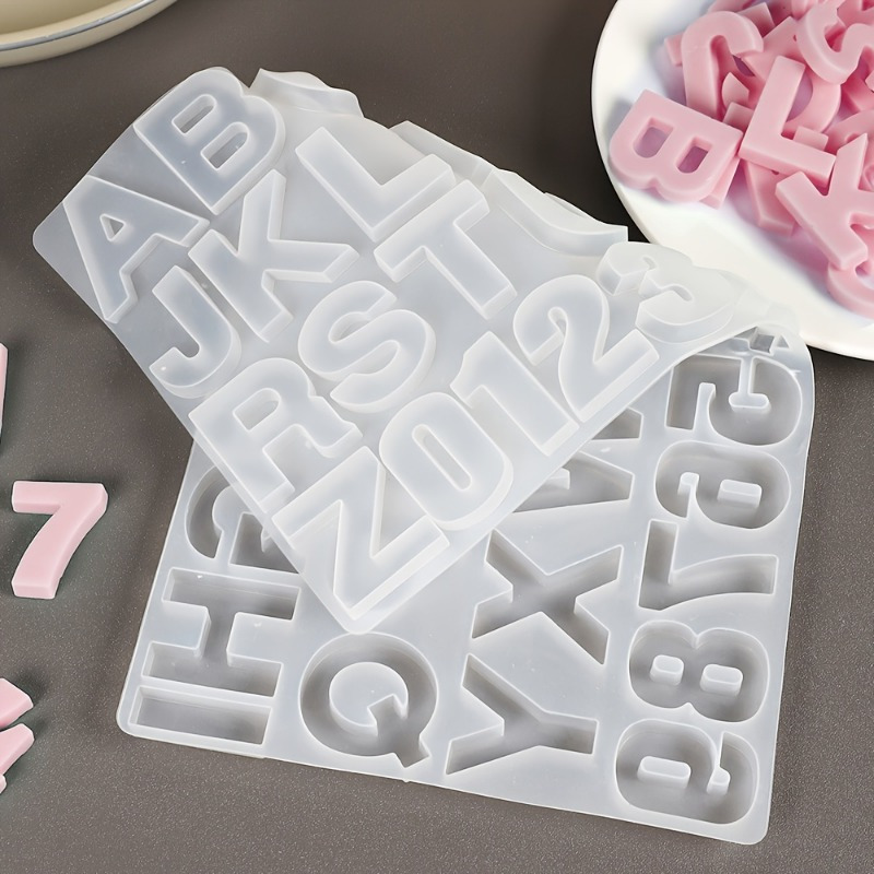 Forma silikonowa do zawieszek  – Resin Art Alphabet recenzja i cena