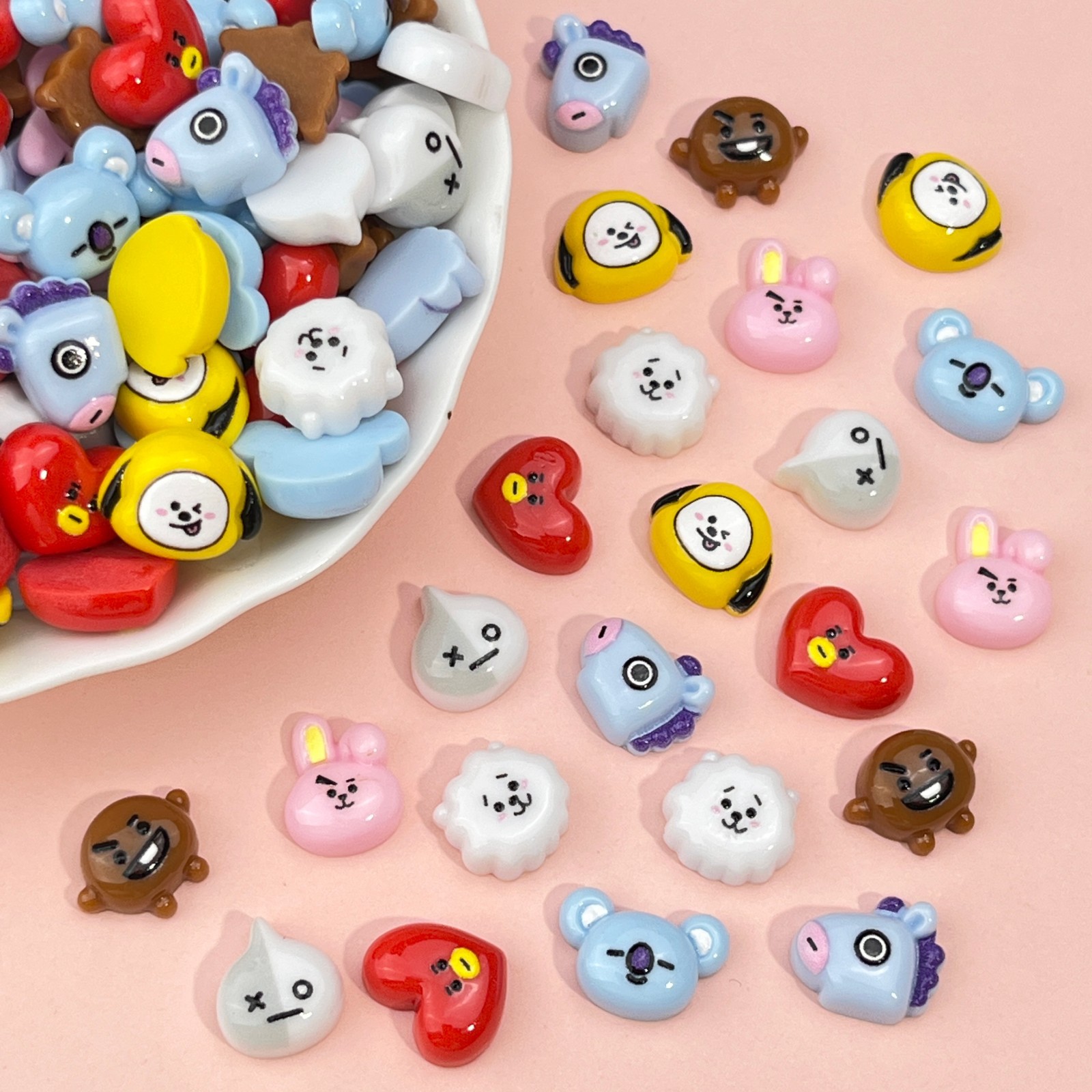B T 21 Chimmy Koya RJ Shooky T – Resin Art Sticker recenzja i cena