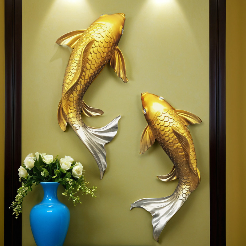 Szczęśliwy Karp Koi 3D Dekorac – Resin Art Sticker recenzja i cena