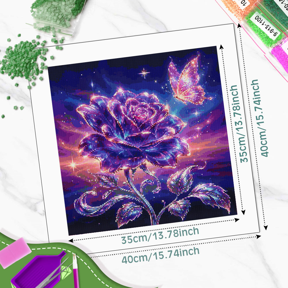 Huacan Pełny Kwadratowy/Okrągł – Resin Art For Rose recenzja i cena