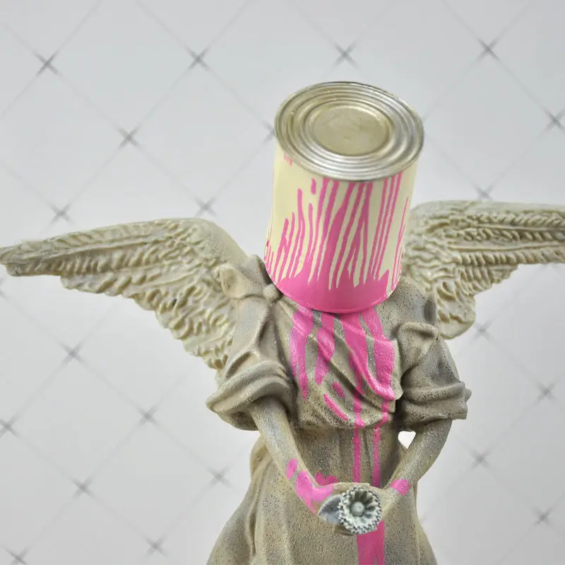 Figurka Banksy Top Street Art, – Resin Art Pouring recenzja i cena