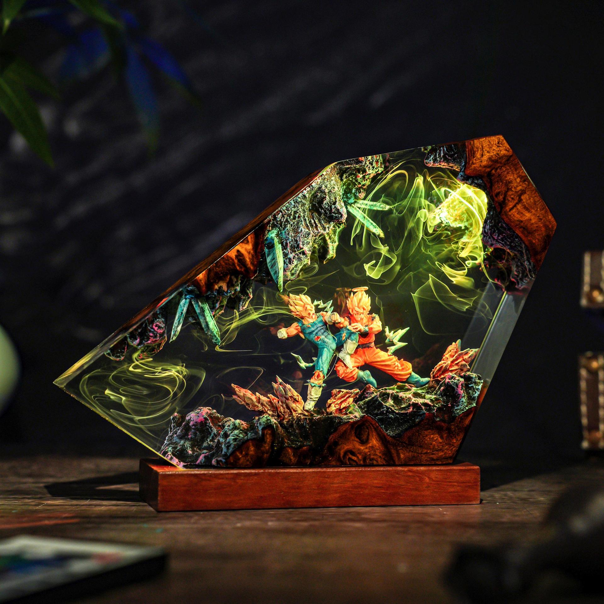 Ręcznie Robiona Lampka Nocna L – Resin Art Goku recenzja i cena