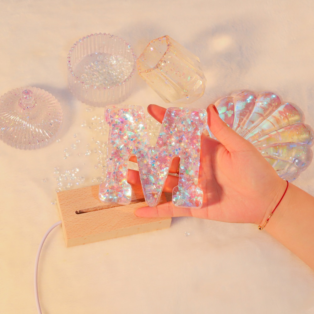 3 Rozmiary od A do Z Litery Si – Resin Art Alphabet recenzja i cena