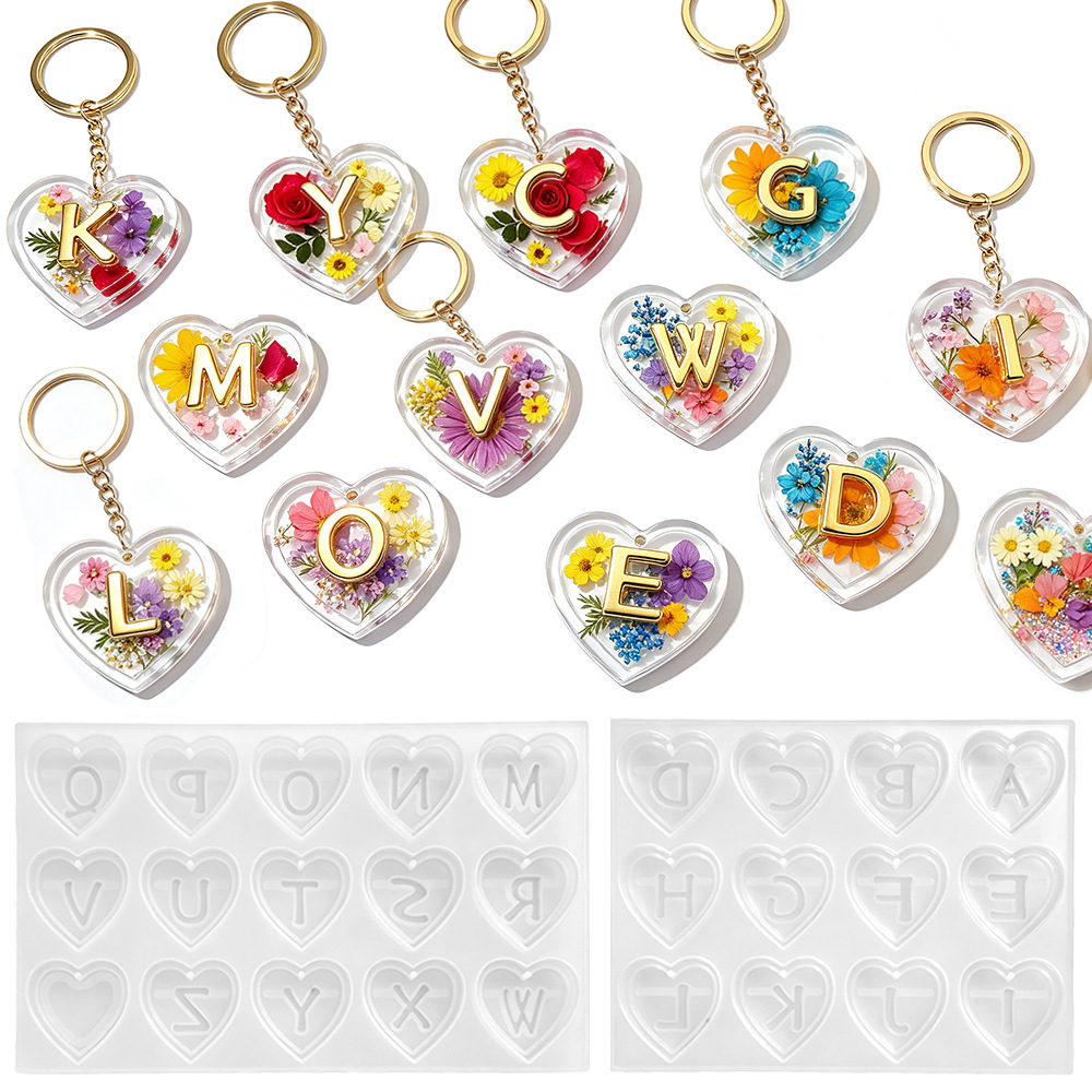 Kompletne 26 foremek silikonow – Resin Art Alphabet recenzja i cena