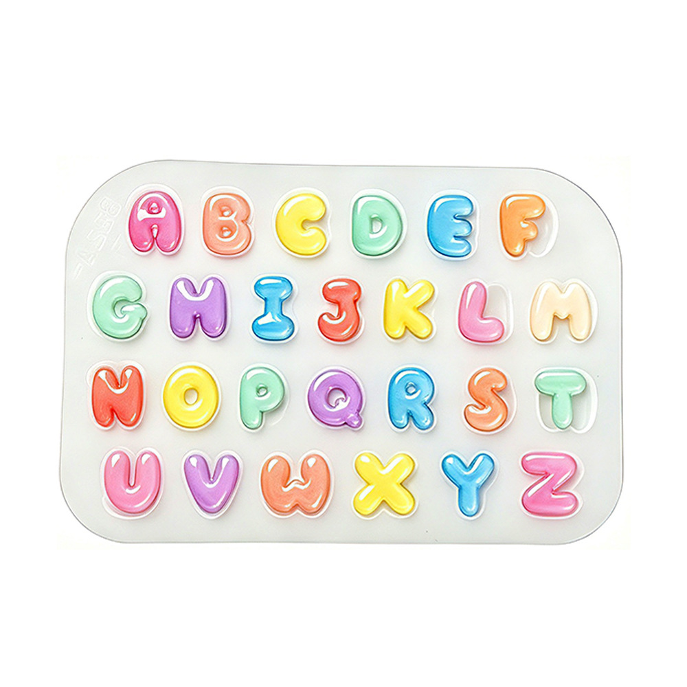 2 szt. Mini Silikonowa Forma d – Resin Art Alphabet recenzja i cena