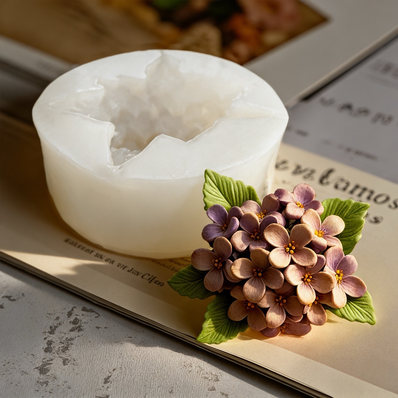 2 sztuki silikonowych form 3D  – Resin Art For Rose recenzja i cena