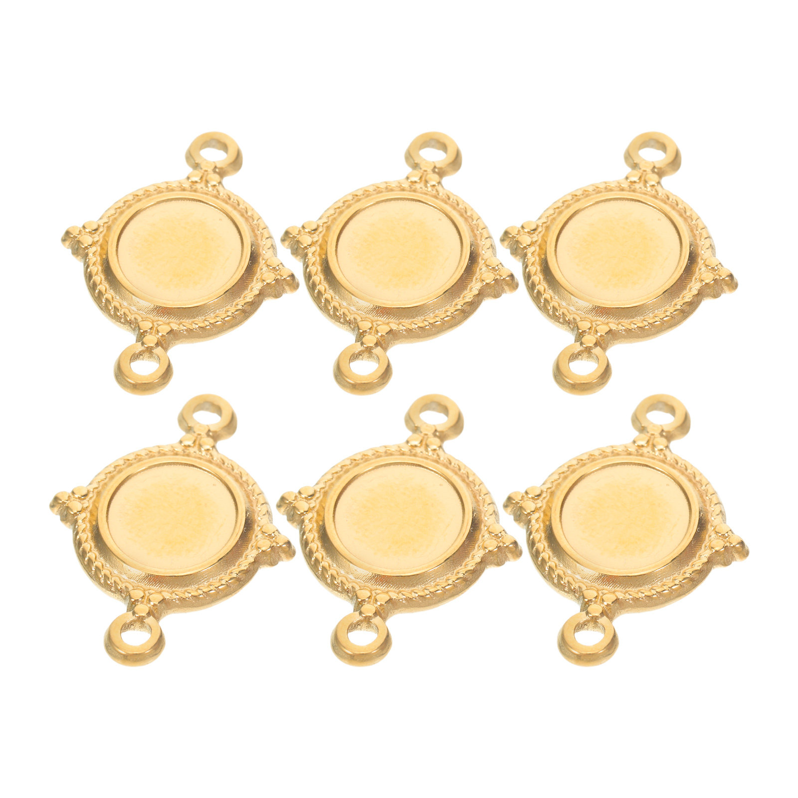6 sztuk pustych, stalowych, be – Bezels Pendant Resin recenzja i cena