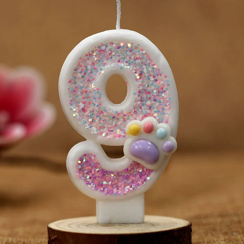 Kreatywny Śliczny Kot Łapa Num – Resin Art Alphabet recenzja i cena