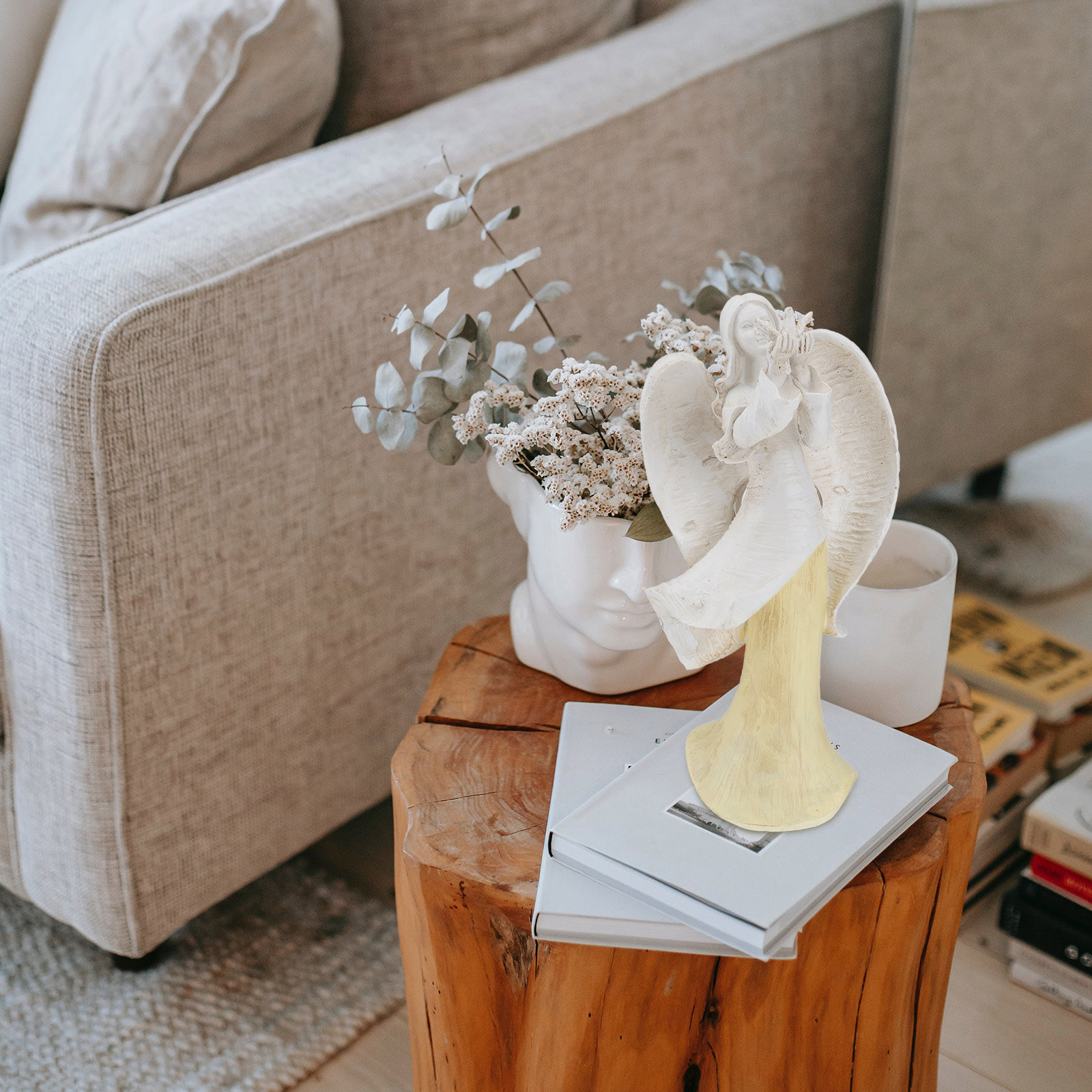 1 szt. Rzeźba z żywicy, dekora – Resin Art Home Decor recenzja i cena