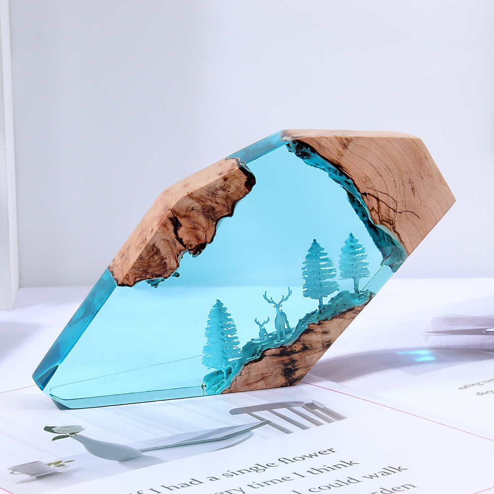 Leśna Wróżka Jeleń Ozdoba na B – Resin Art Home Decor recenzja i cena